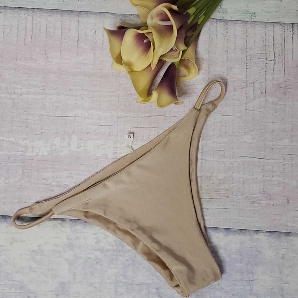 Boutique Reversible Side Strap Bikini Bottom